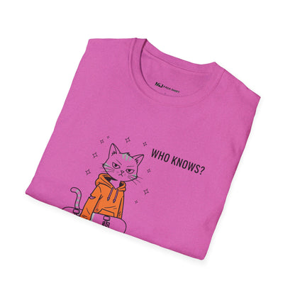 Who Knows Cat Tee
