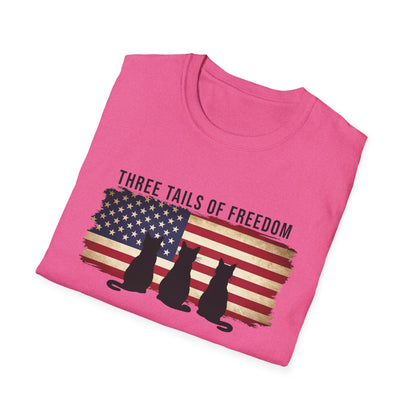 Cats and Freedom T-Shirt | Cat Lovers