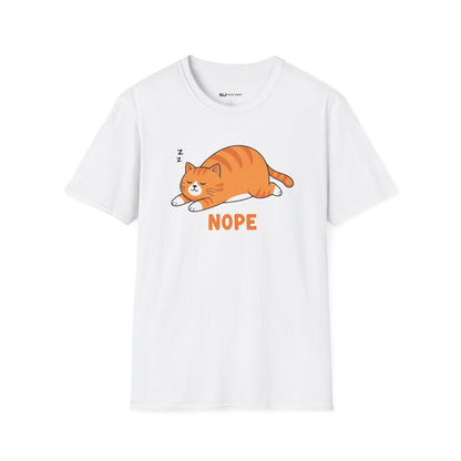 Funny Cat Graphic T-Shirt |