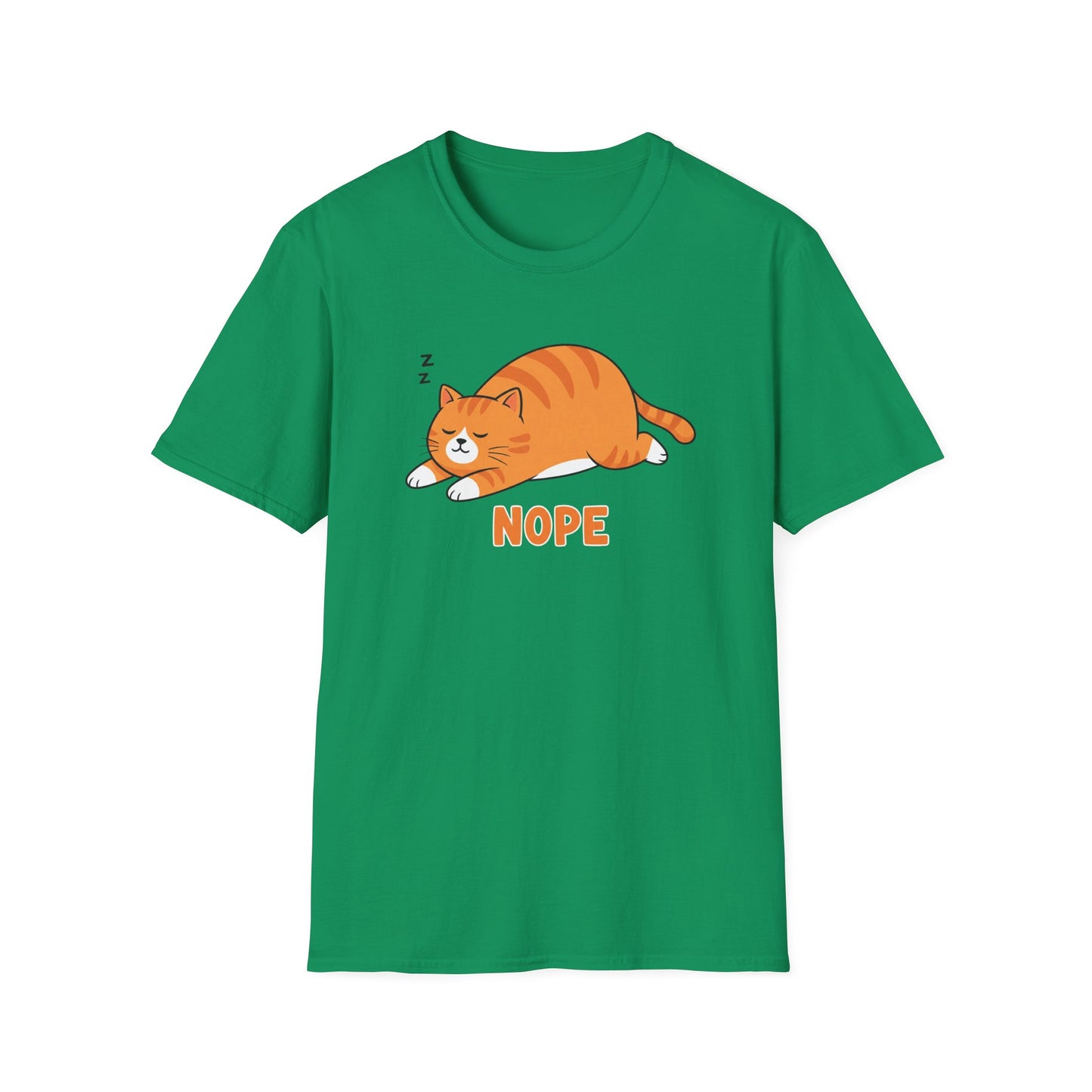 Funny Cat Graphic T-Shirt |