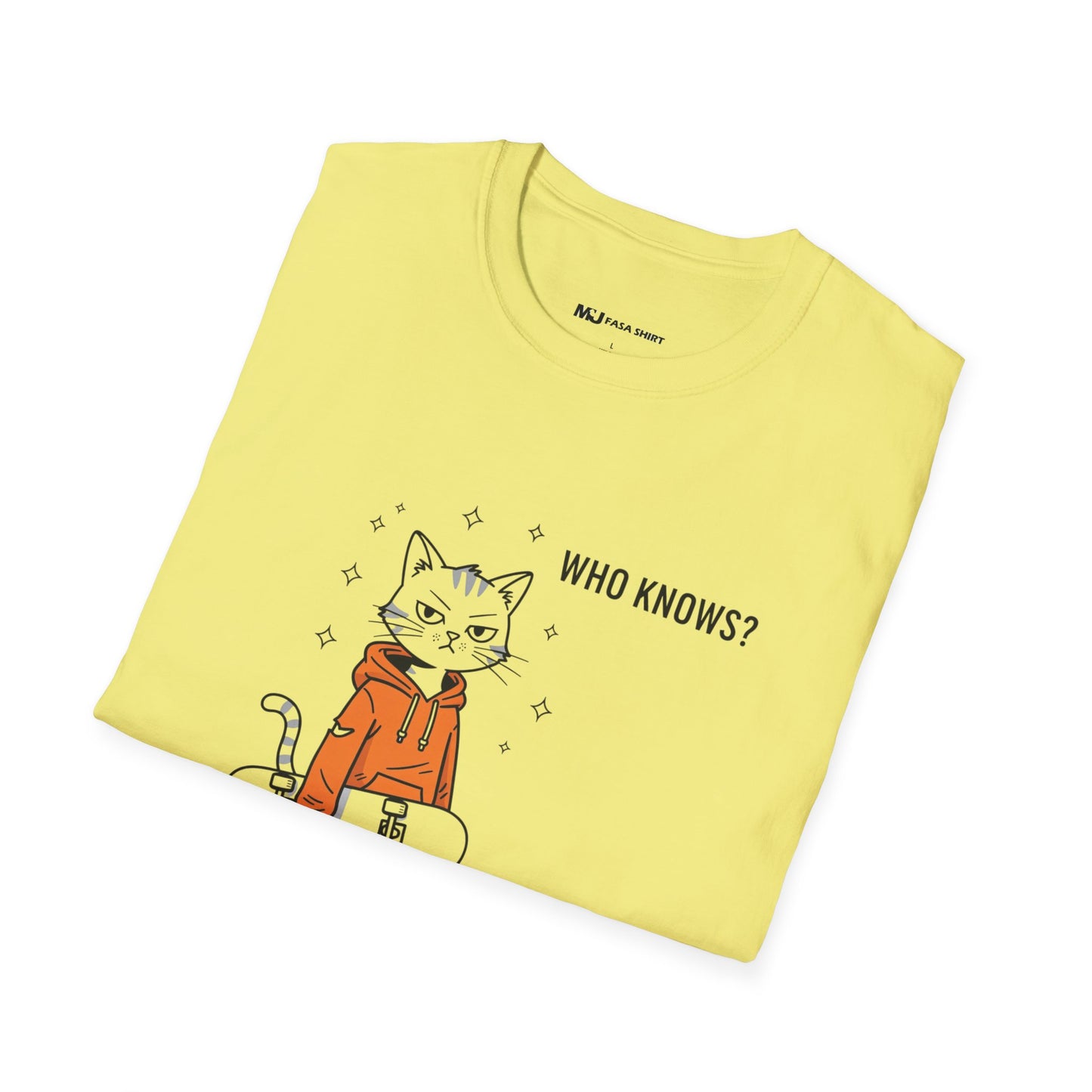 Who Knows Cat Tee