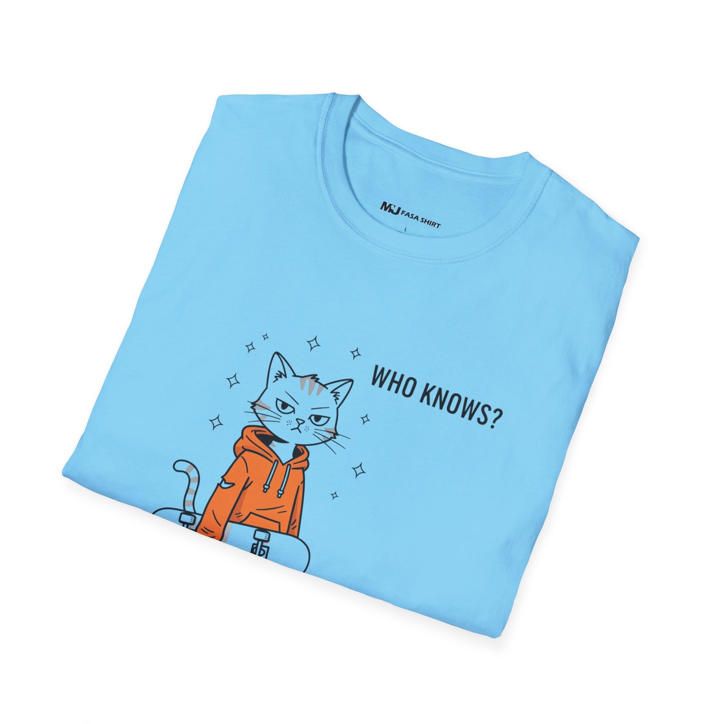 Who Knows Cat Tee