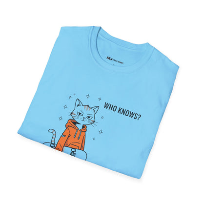 Who Knows Cat Tee