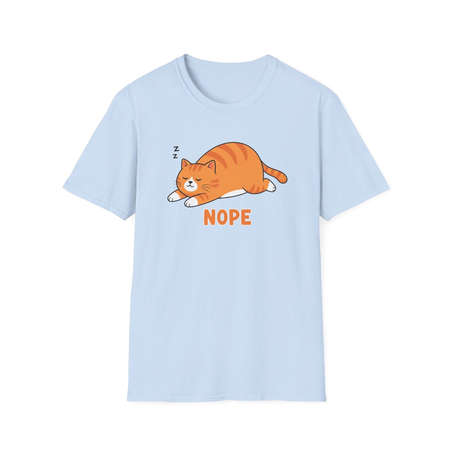 Funny Cat Graphic T-Shirt |