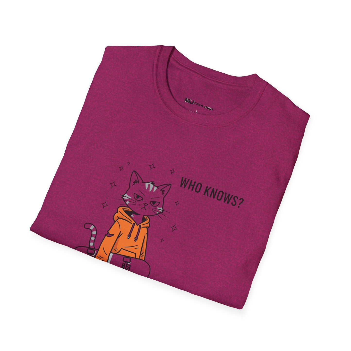 Who Knows Cat Tee