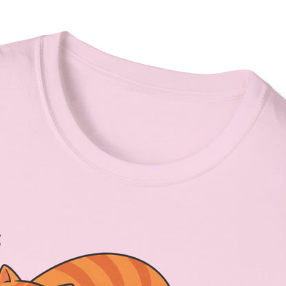 Funny Cat Graphic T-Shirt |