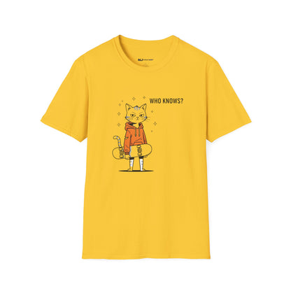 Who Knows Cat Tee