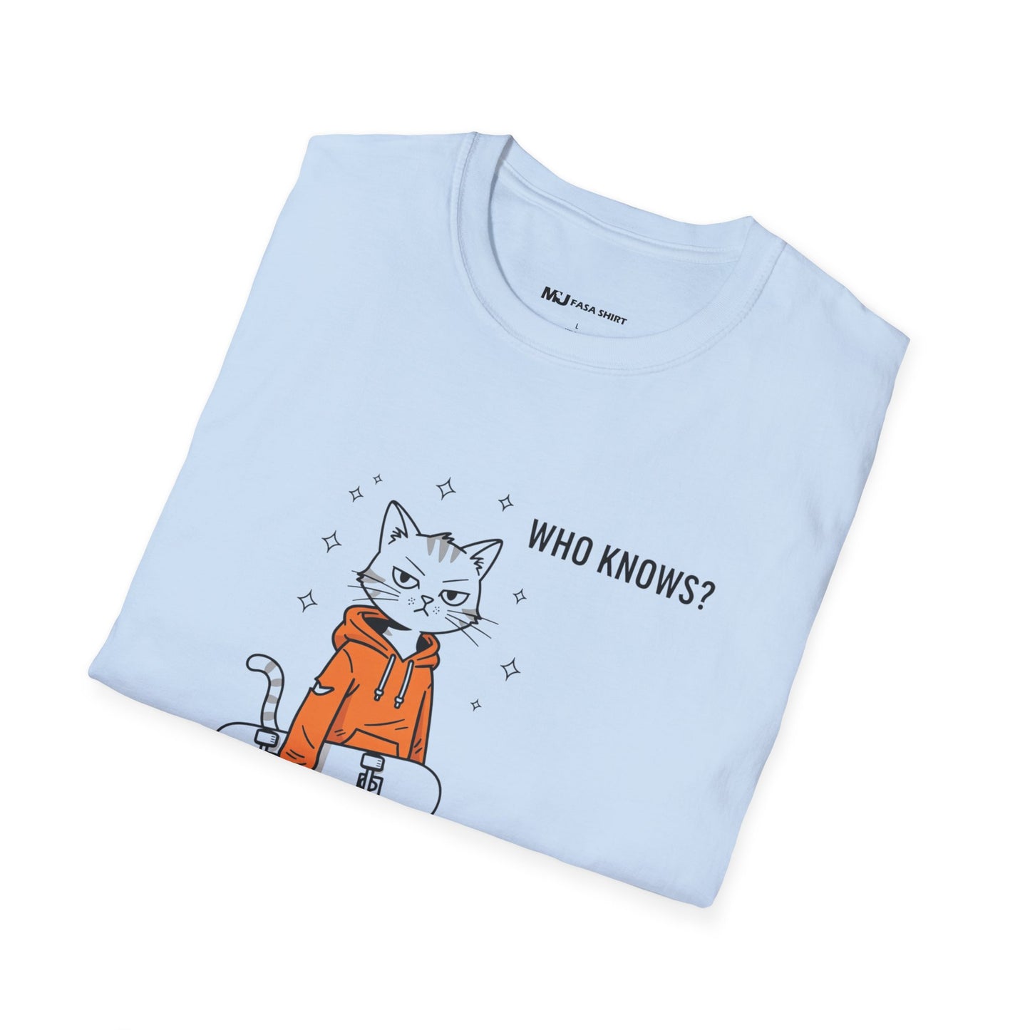 Who Knows Cat Tee