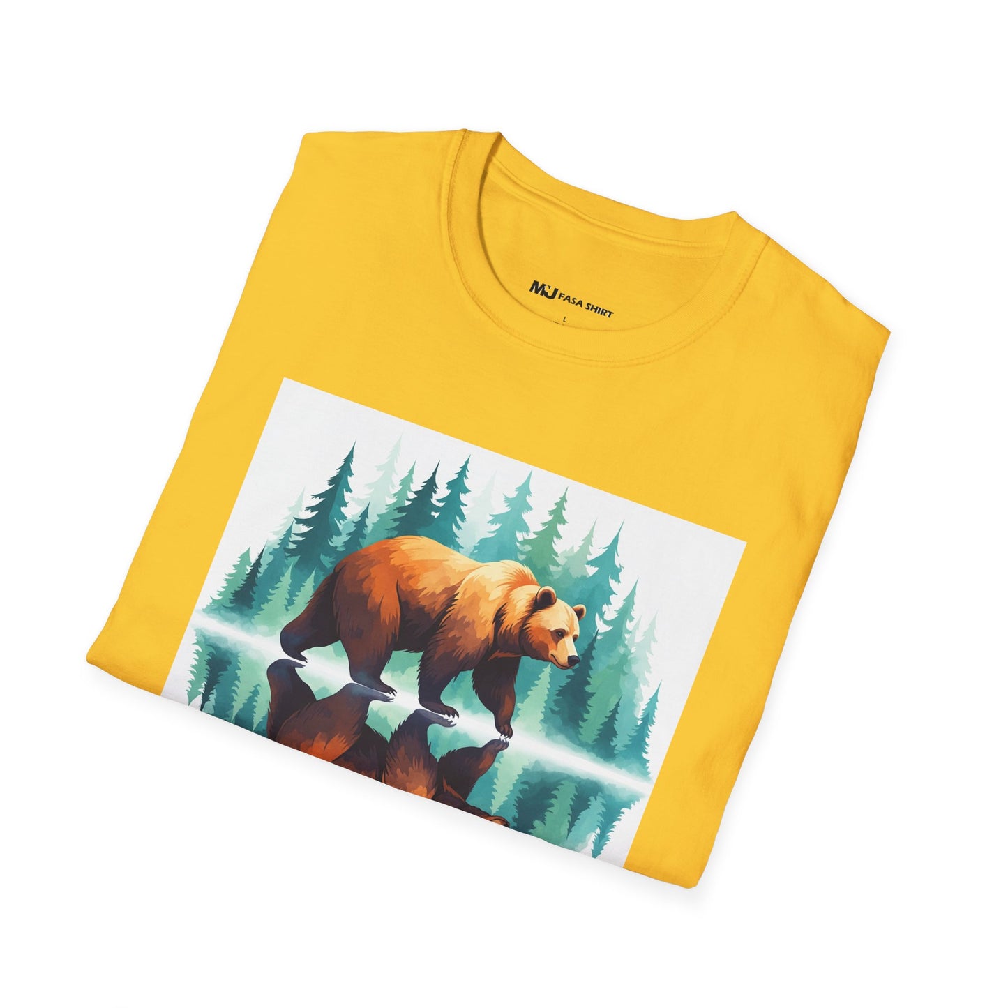 Serene Bear Reflection Tee
