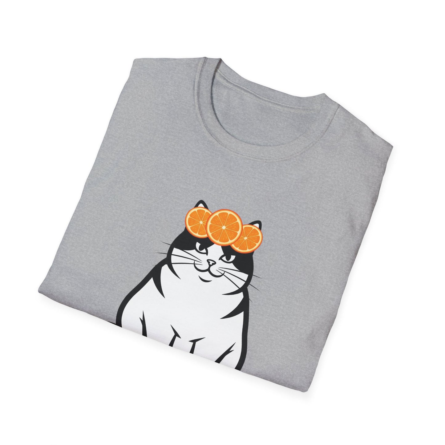 Cute Cat Softstyle T-Shirt | Gift for Cat Lovers