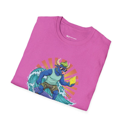Surfing Dino T-Shirt | Fun Summer Tee for Dino Lovers