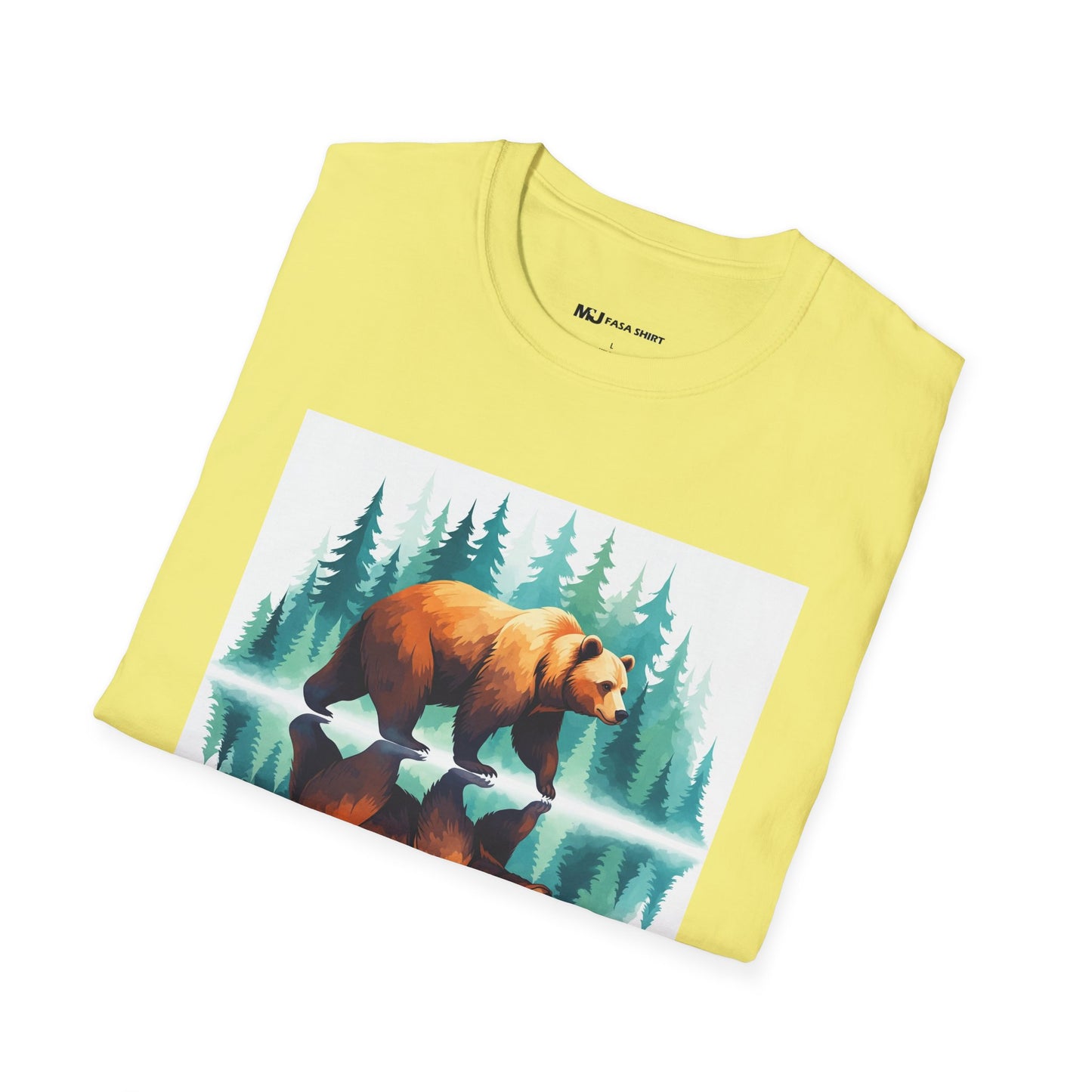Serene Bear Reflection Tee