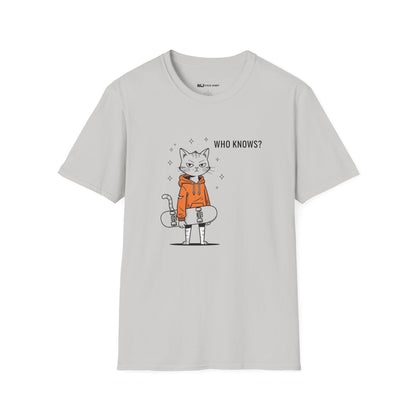 Who Knows Cat Tee