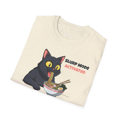 Slurp Mode Activated | Cat T-shirt 👕