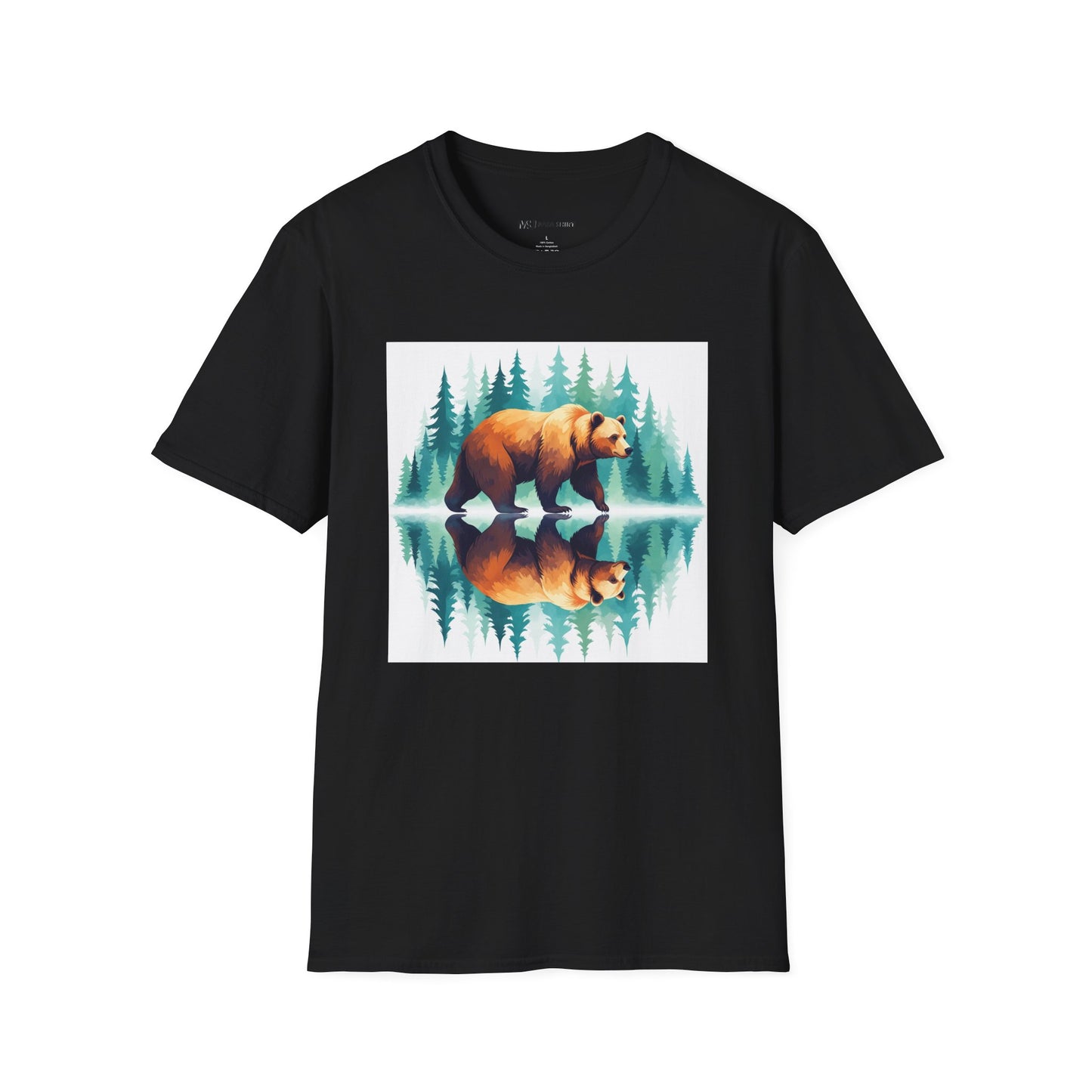 Serene Bear Reflection Tee