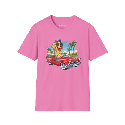 Dog Driving Car Tee