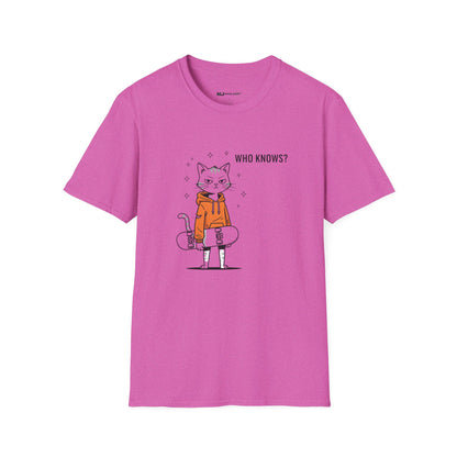 Who Knows Cat Tee