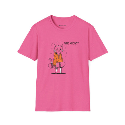 Who Knows Cat Tee