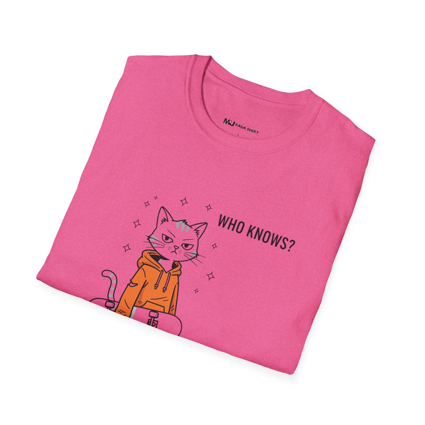 Who Knows Cat Tee