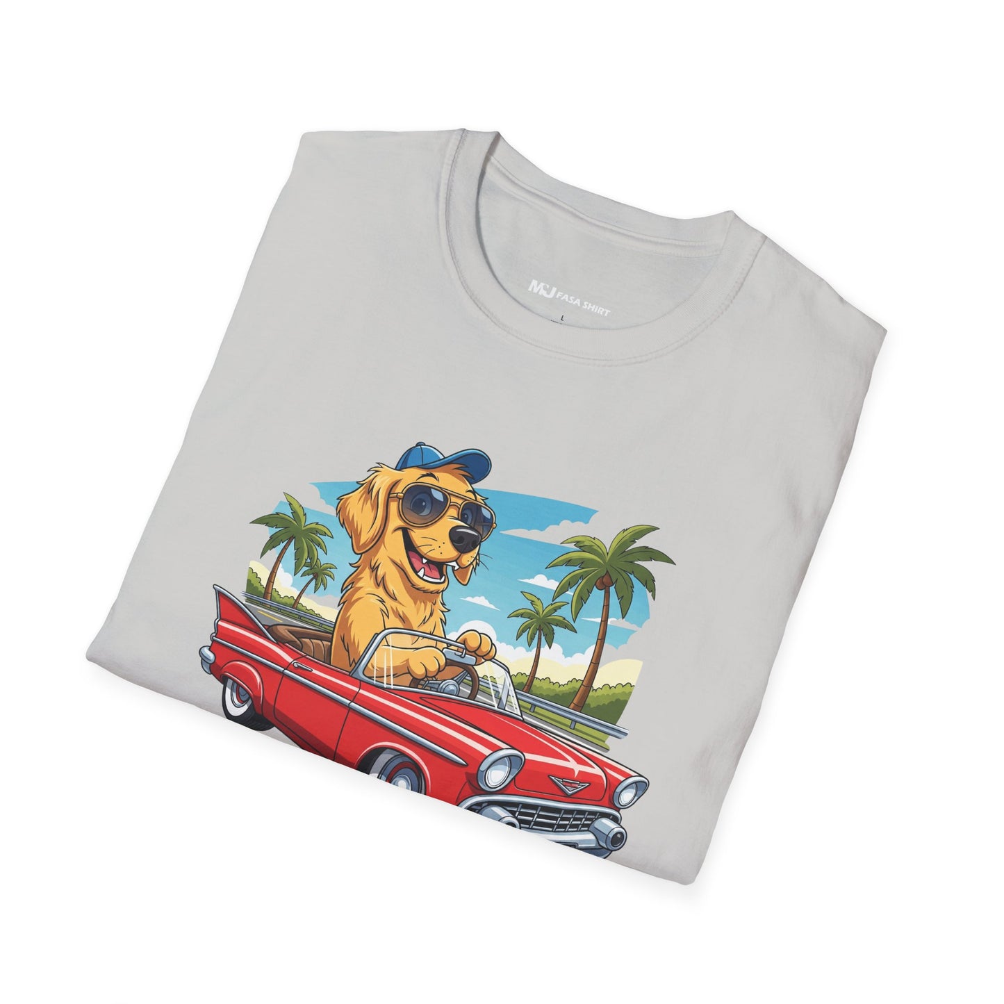 Dog Driving Car Tee