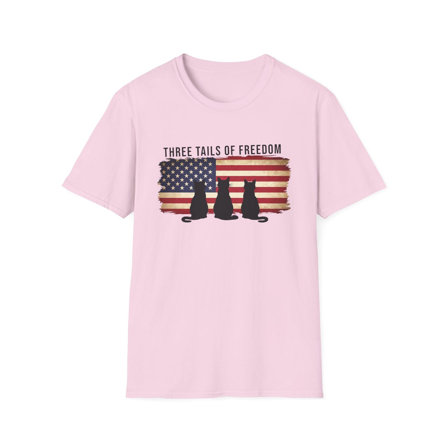 Cats and Freedom T-Shirt | Cat Lovers
