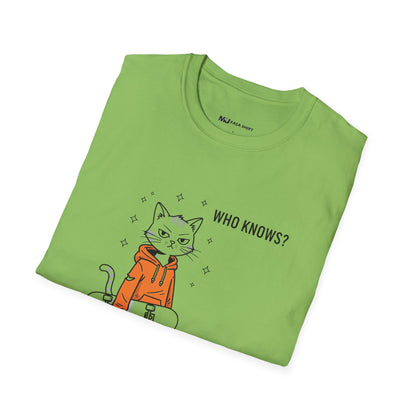 Who Knows Cat Tee