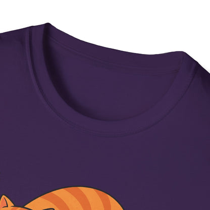 Funny Cat Graphic T-Shirt |
