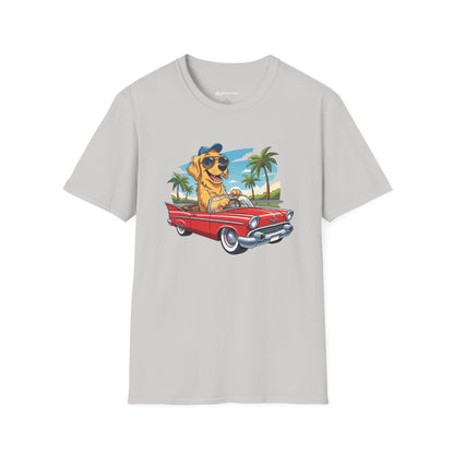 Dog Driving Car Tee