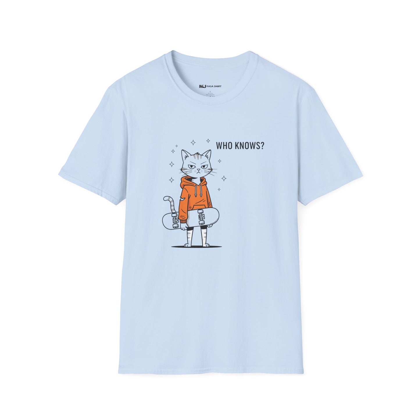 Who Knows Cat Tee